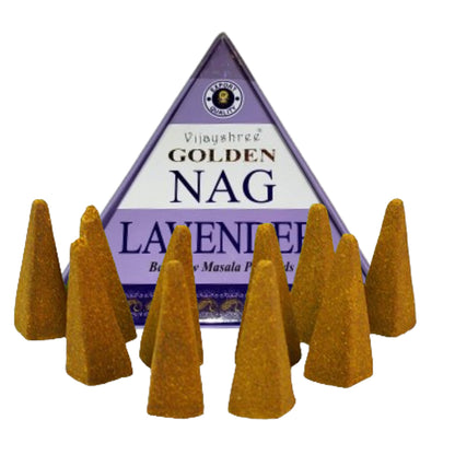 Conos Reflujo Masala Golden Nag – Lavanda