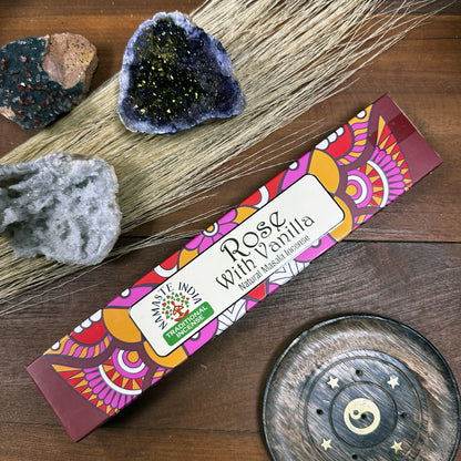 Varilla Masala Namaste Mandala – Rosa y Vainilla