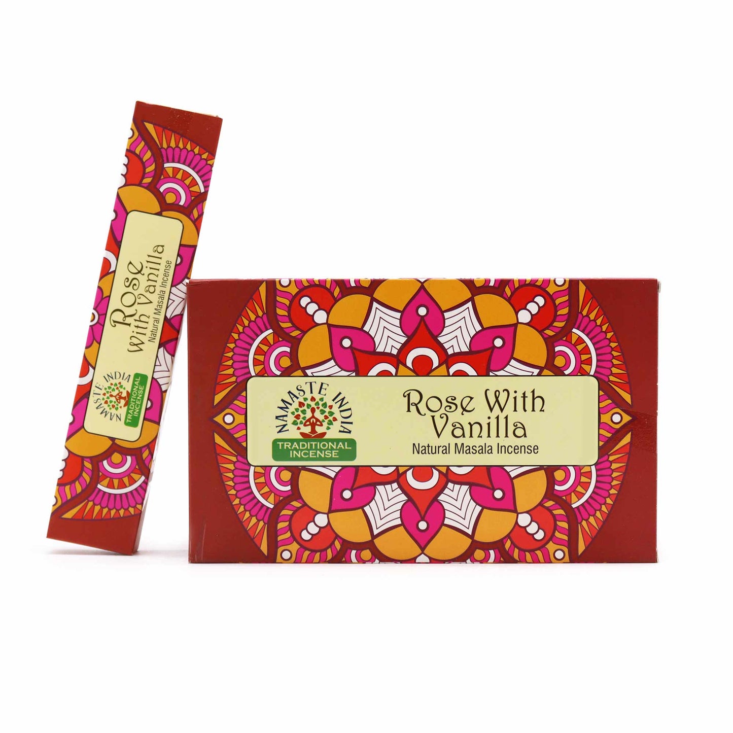 Varilla Masala Namaste Mandala – Rosa y Vainilla