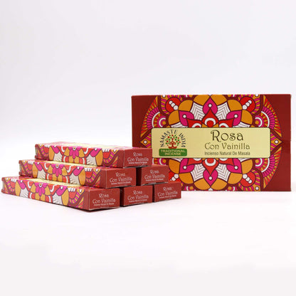 Varilla Masala Namaste Mandala – Rosa y Vainilla